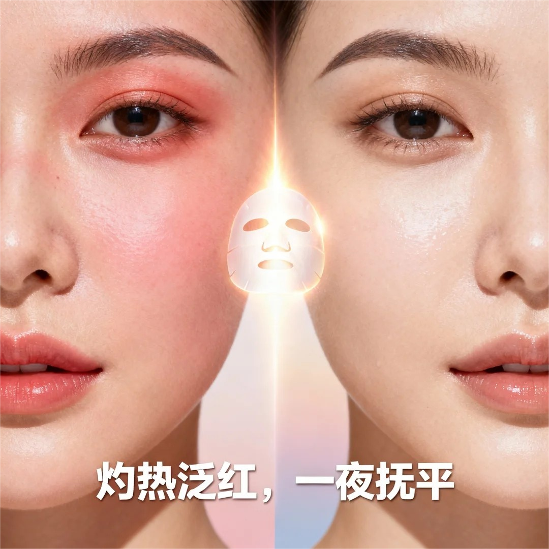 网蝶晒后修护面膜